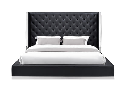 Arego King Bed Black