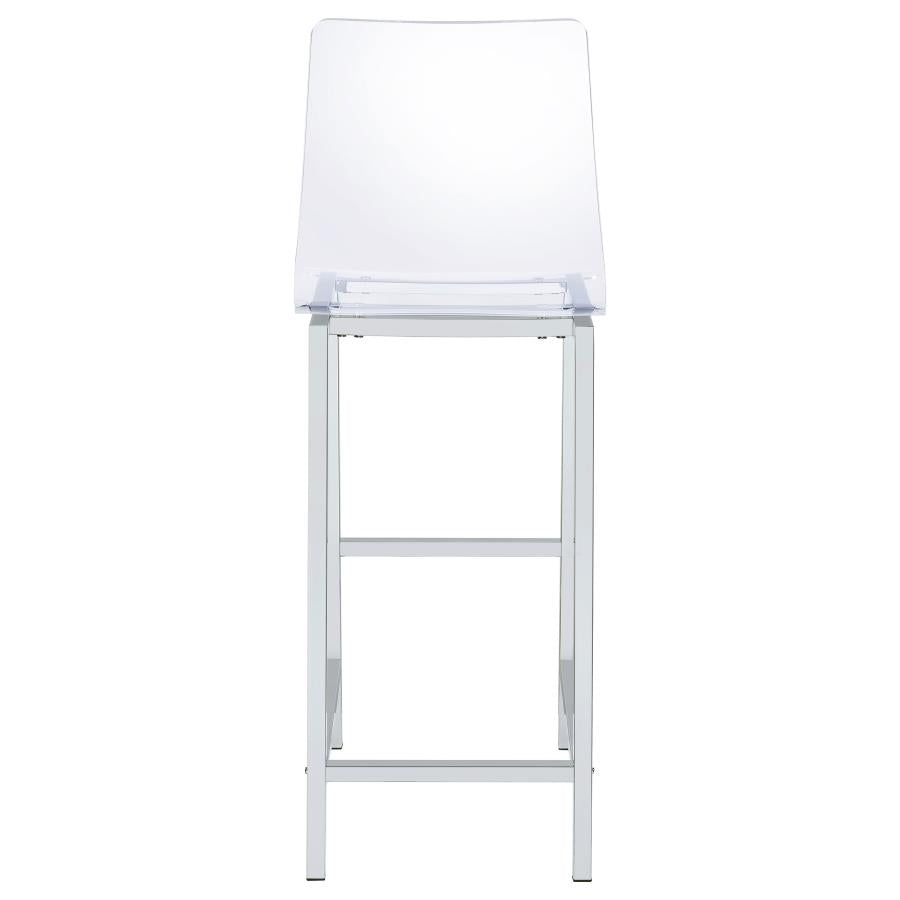Amarra Acrylic Counter Stool / Barstool Set of 2