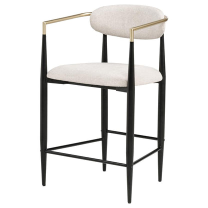 Taylor Fabric Upholstered Counter / Barstool Set of 2
