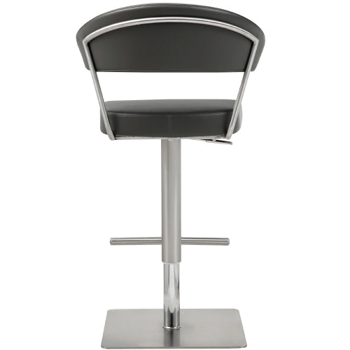 Valencia Dark GreyAdjustable Barstool Set of 2