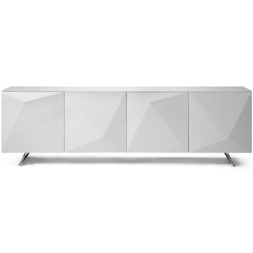 Siena Hi Gloss White Buffet – Luxe Lifestyles NYC Home