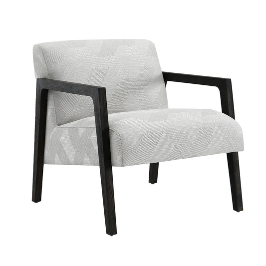 Baxter Black & White Accent Chair