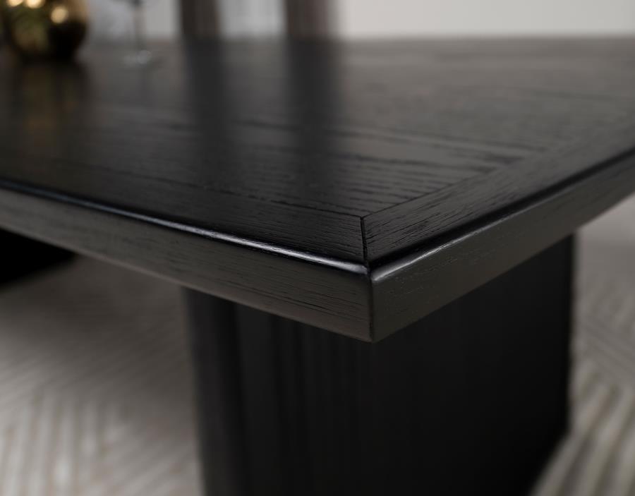 Randell 100-INCH EXTENSION LEAF  Dining Table - Black