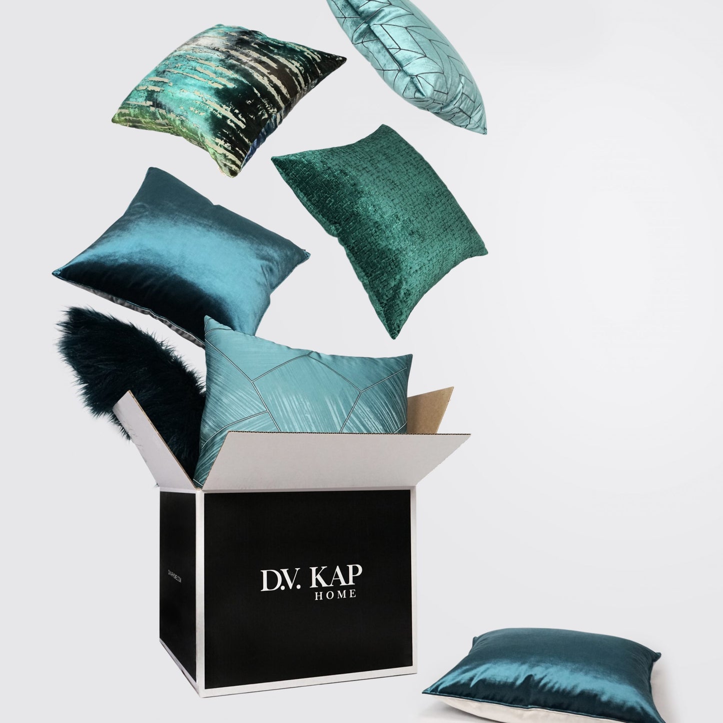 D.V. Kap Tetris-Emerald Pillow