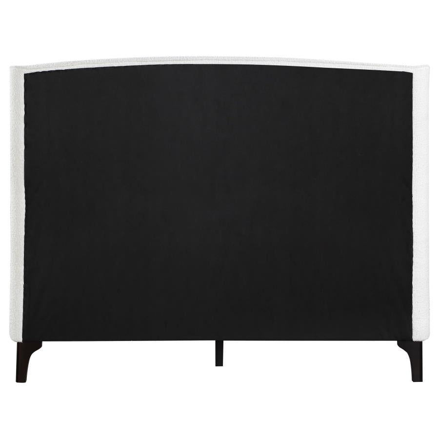 Manley Wingback Upholstered Bed