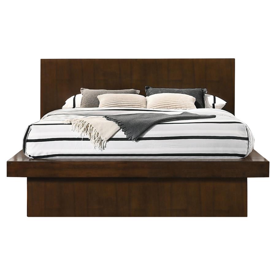 Led Panel Cappuccino Bed