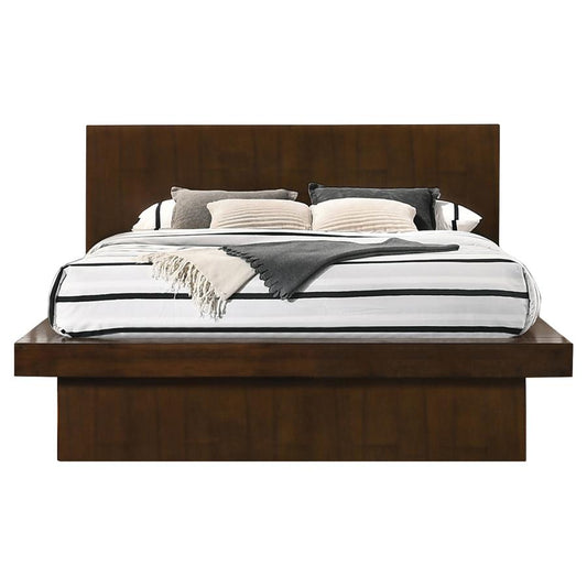 Led Panel Cappuccino Bed