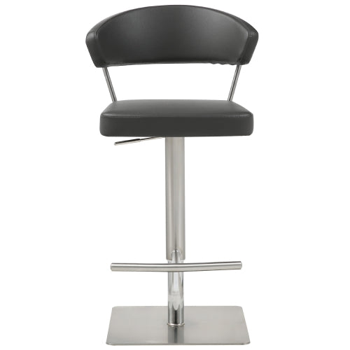 Valencia Dark GreyAdjustable Barstool Set of 2