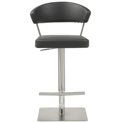 Valencia Dark GreyAdjustable Barstool Set of 2