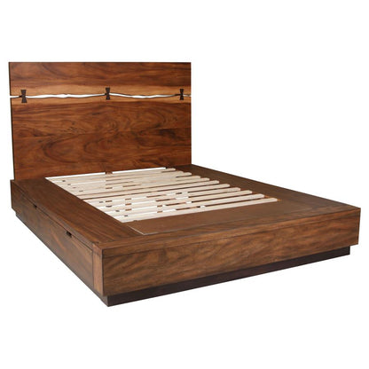 Canter Walnut Storage bed