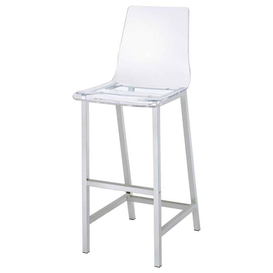 Amarra Acrylic Counter Stool / Barstool Set of 2