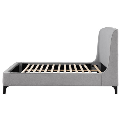Manley Wingback Upholstered Bed