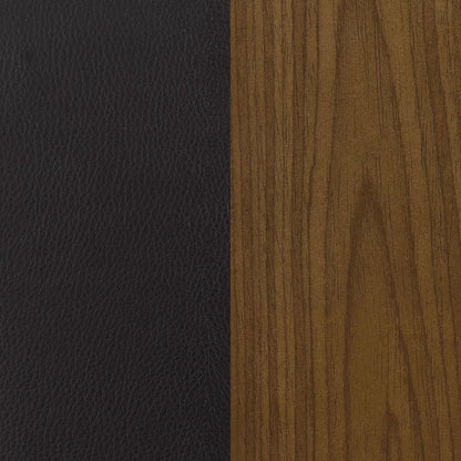 Oakland Black Adjustable Barstool Set of 2