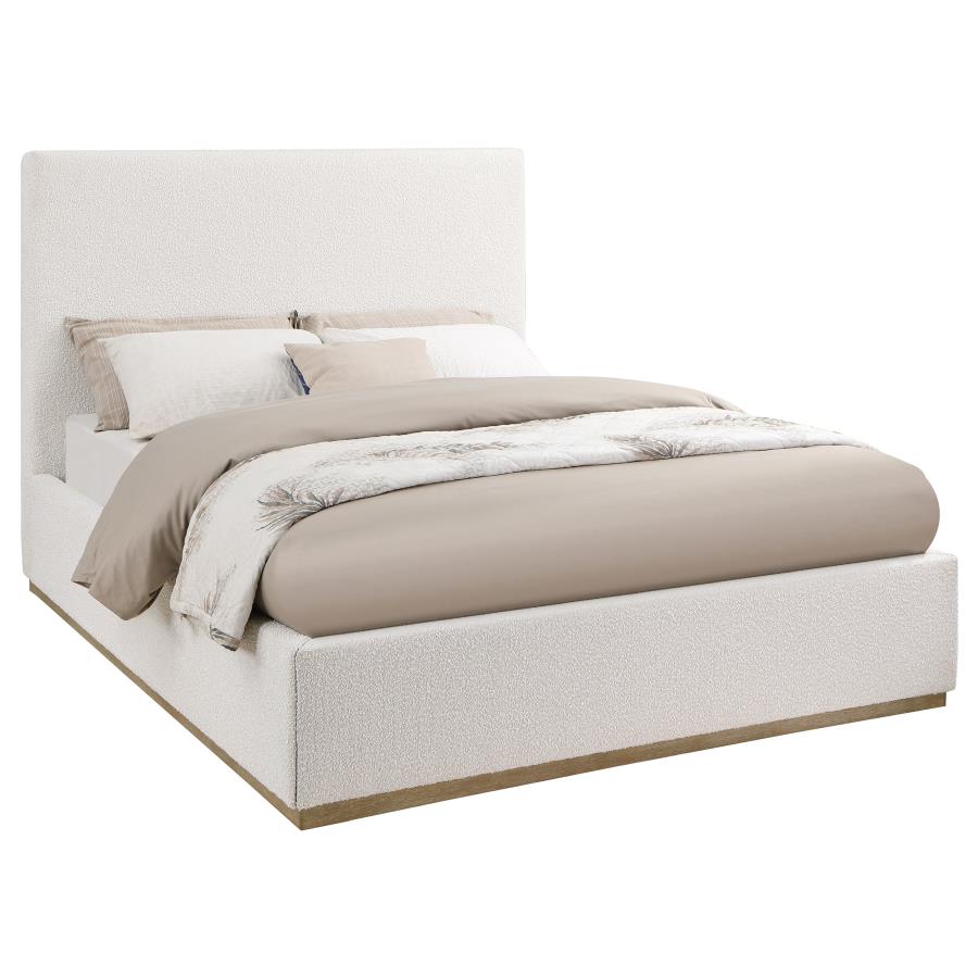 Boxy Upholstered Bed