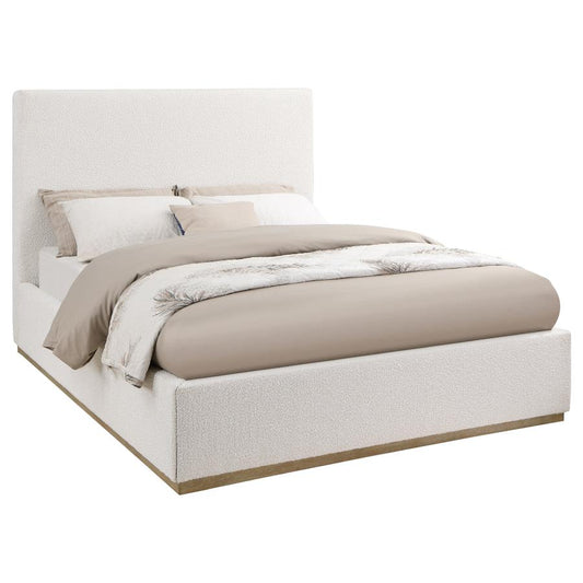 Boxy Upholstered Bed