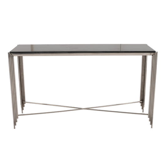 Alina Stainless Steel Console Table