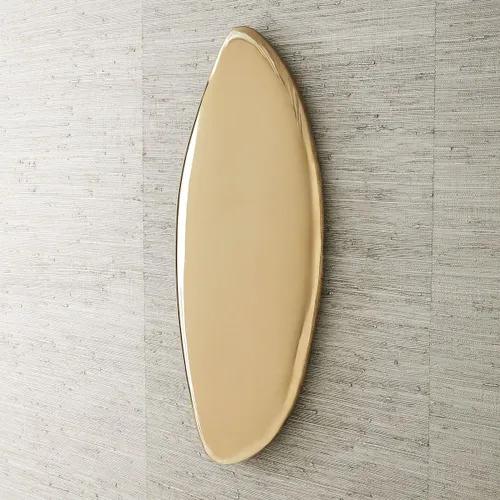 Gold Jelly Bean Wall Sculpture Medium