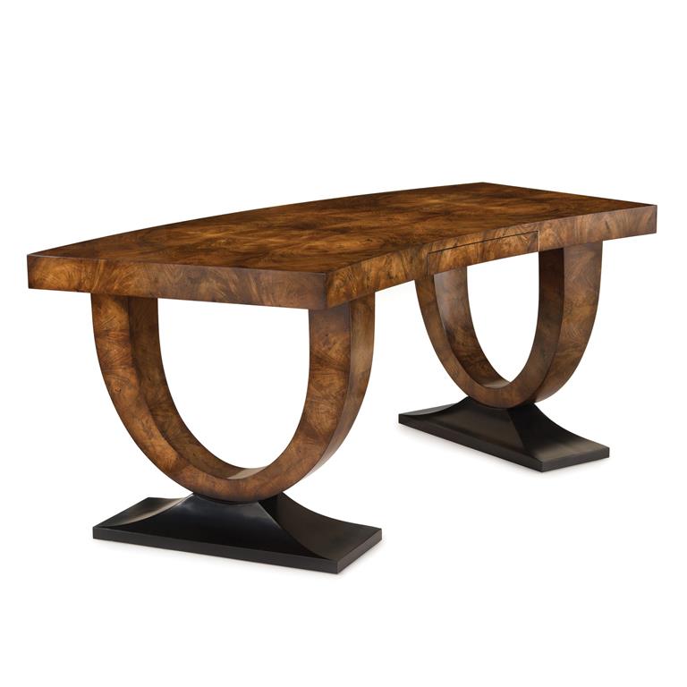 John Richard Curved Cerejeira Desk