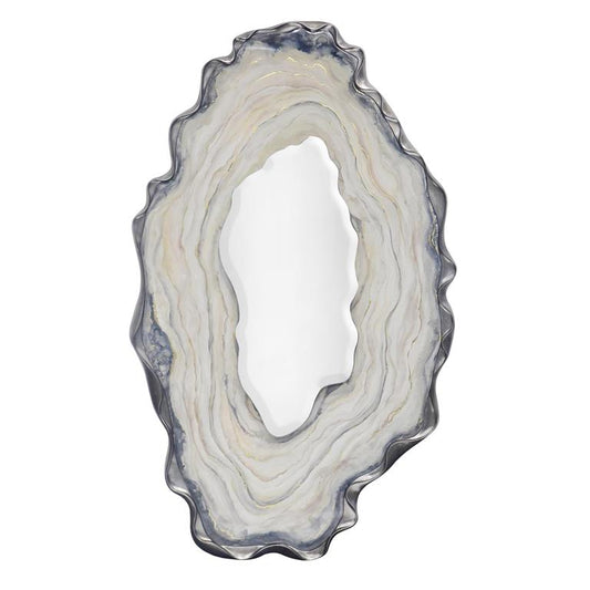 Dirillo Mirror, Tall Grey Agate