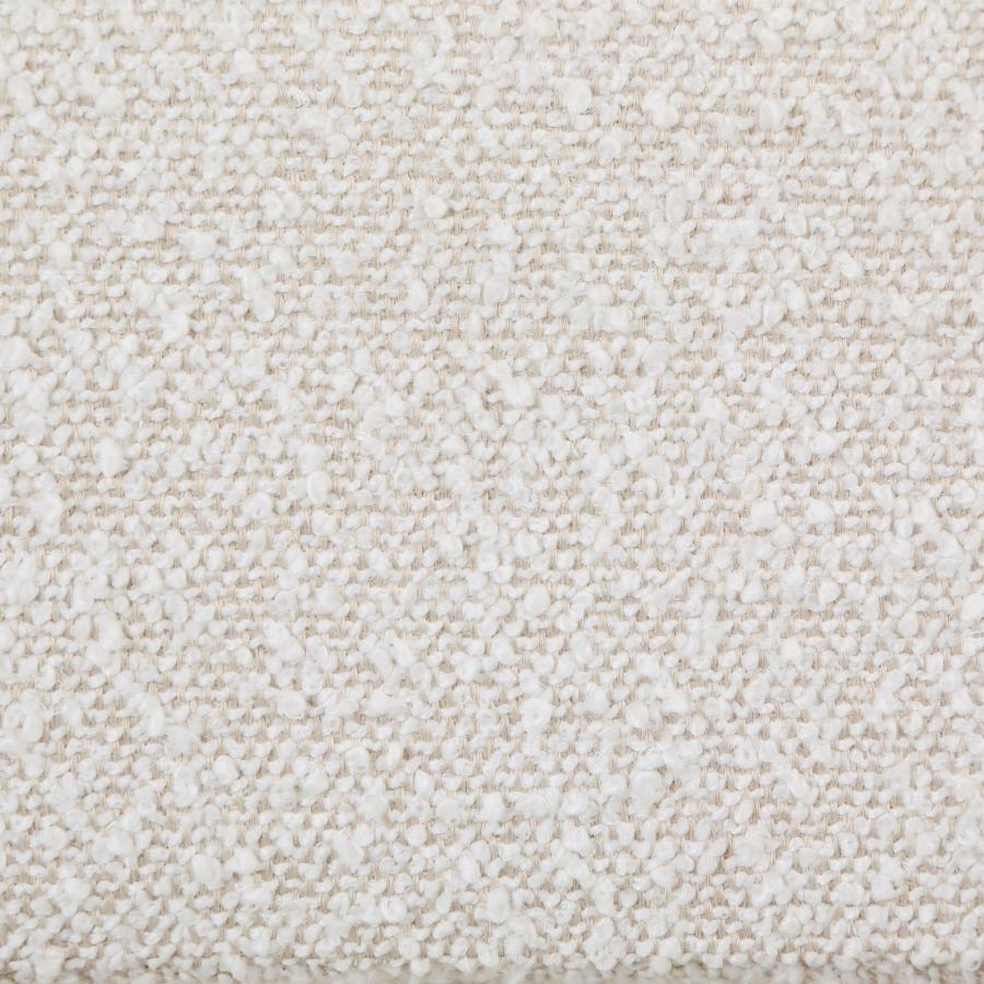 Cream Boucle Upholstered Chair