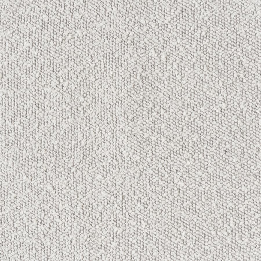 Acrylic & Ivory Upholstered Accent Chair