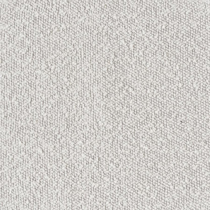 Acrylic & Ivory Upholstered Accent Chair