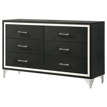 Licelle Black& Silver Dresser