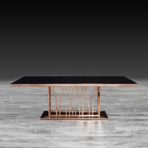 Lena Dining Table Rose Gold
